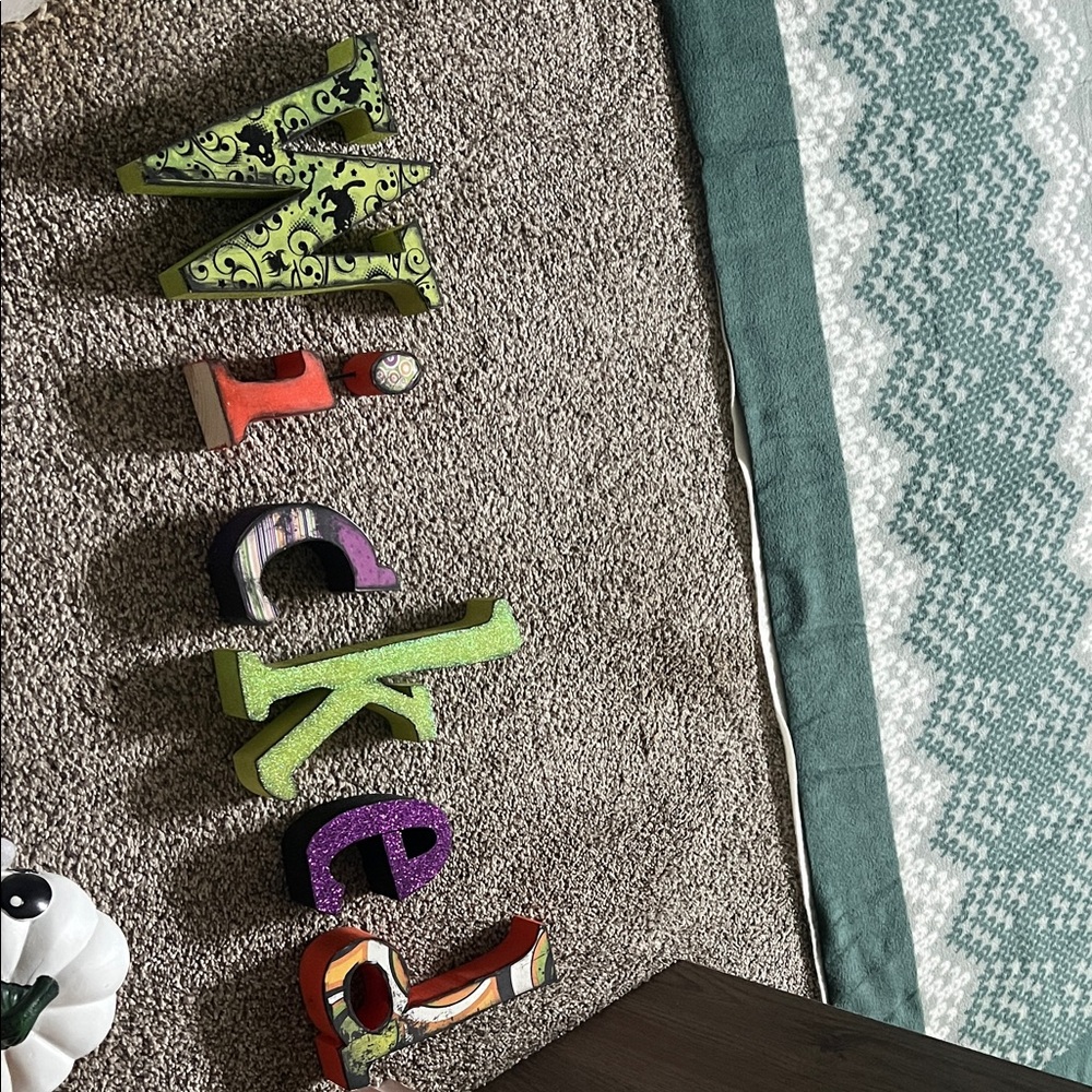 Colorful Decorative Letters